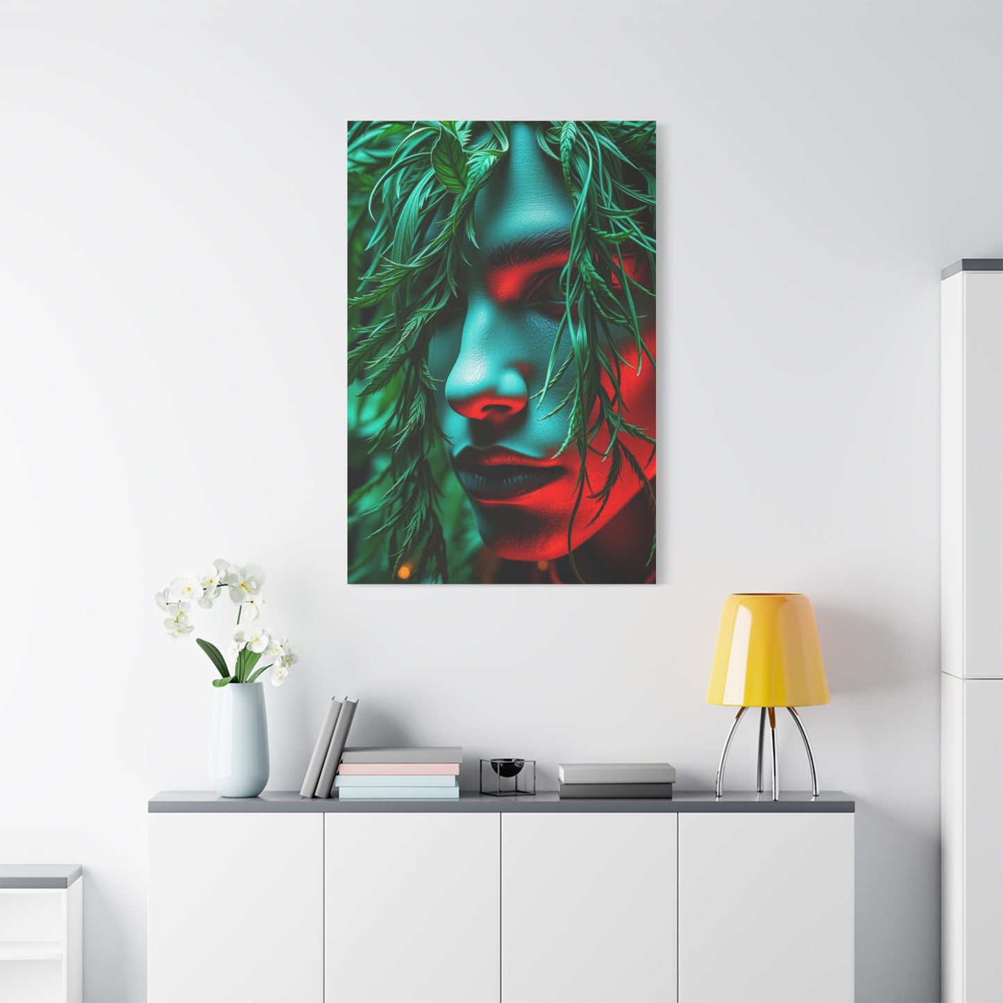 Viridian Opulence Art Wall Art & Canvas Print