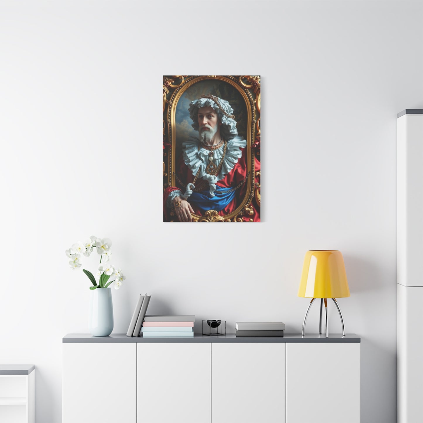 Gilded Elegance Tableau Wall Art & Canvas Print