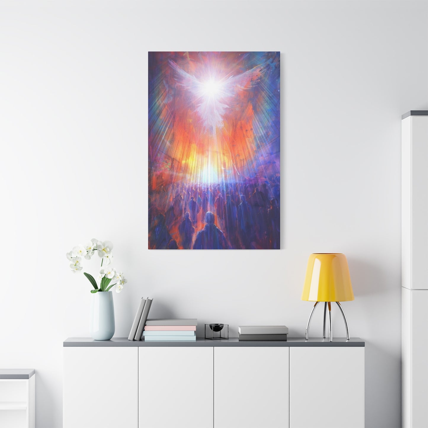 God Light Colorful Wall Art & Canvas Prints