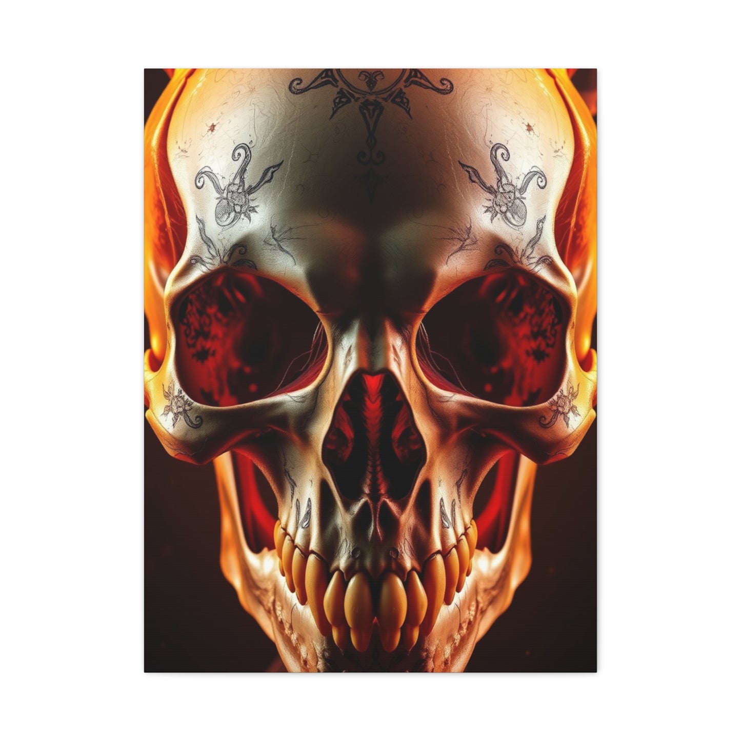 Skull Art Premium Canvas 19 Wall Art & Canvas Print