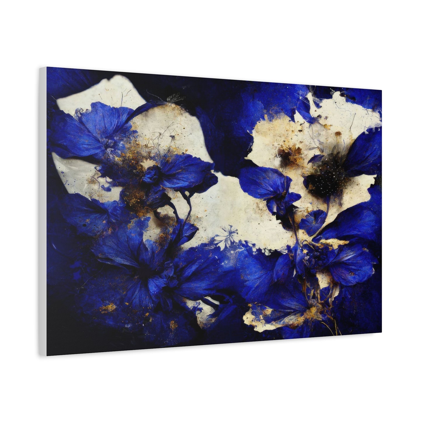 Blue Petals Wall Art & Canvas Prints