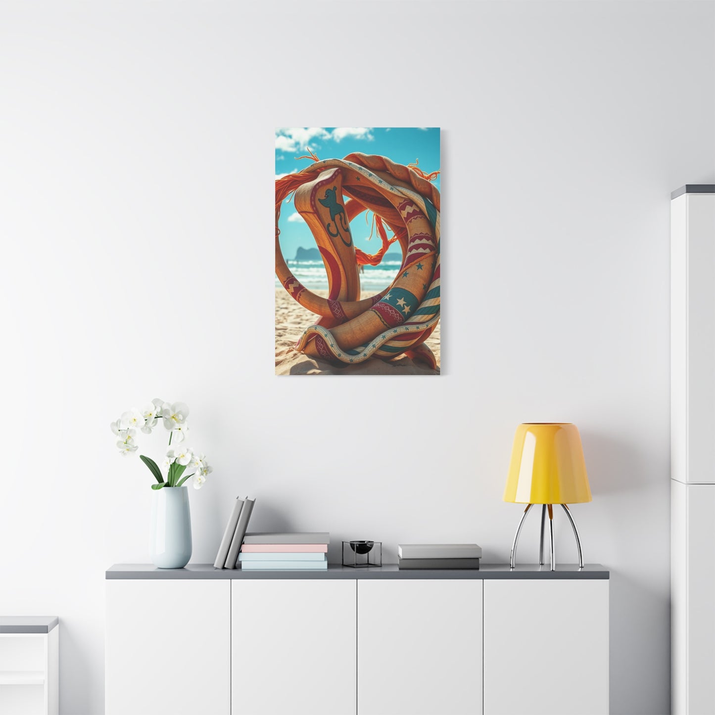Opulent Shoreline Imagery Wall Art & Canvas Print