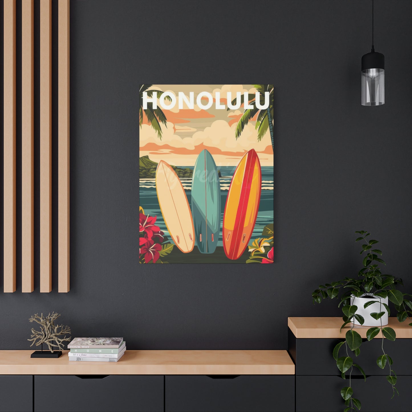 Honolulu Hawaii Wall Art & Canvas Prints