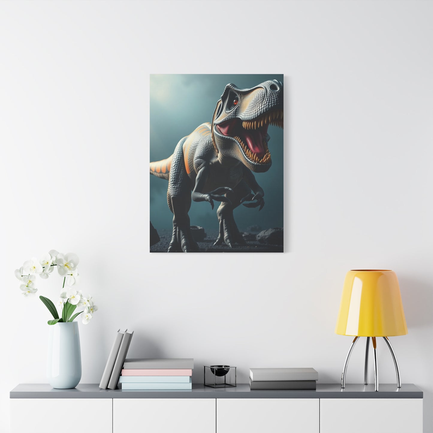 Tyrannosaurus Rex Art Canvas Art 1 Wall Art & Canvas Print