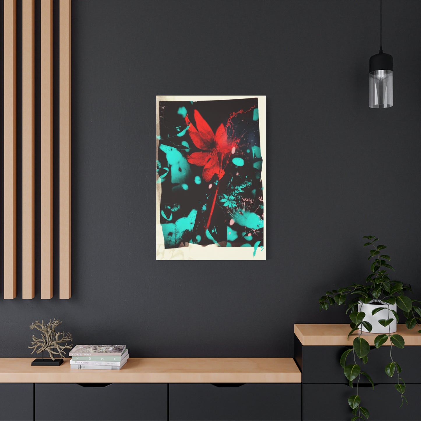 Crimson Burst Wall Art & Canvas Prints