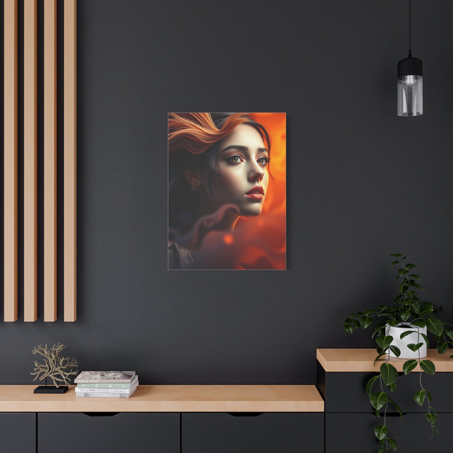 Opulent Sienna Harmony Wall Art & Canvas Print