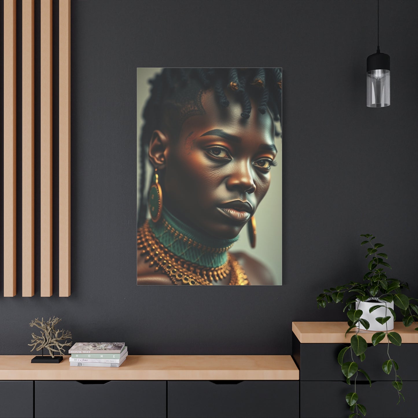 Afrofuturism Art Refined Canvas Wall Art & Canvas Print