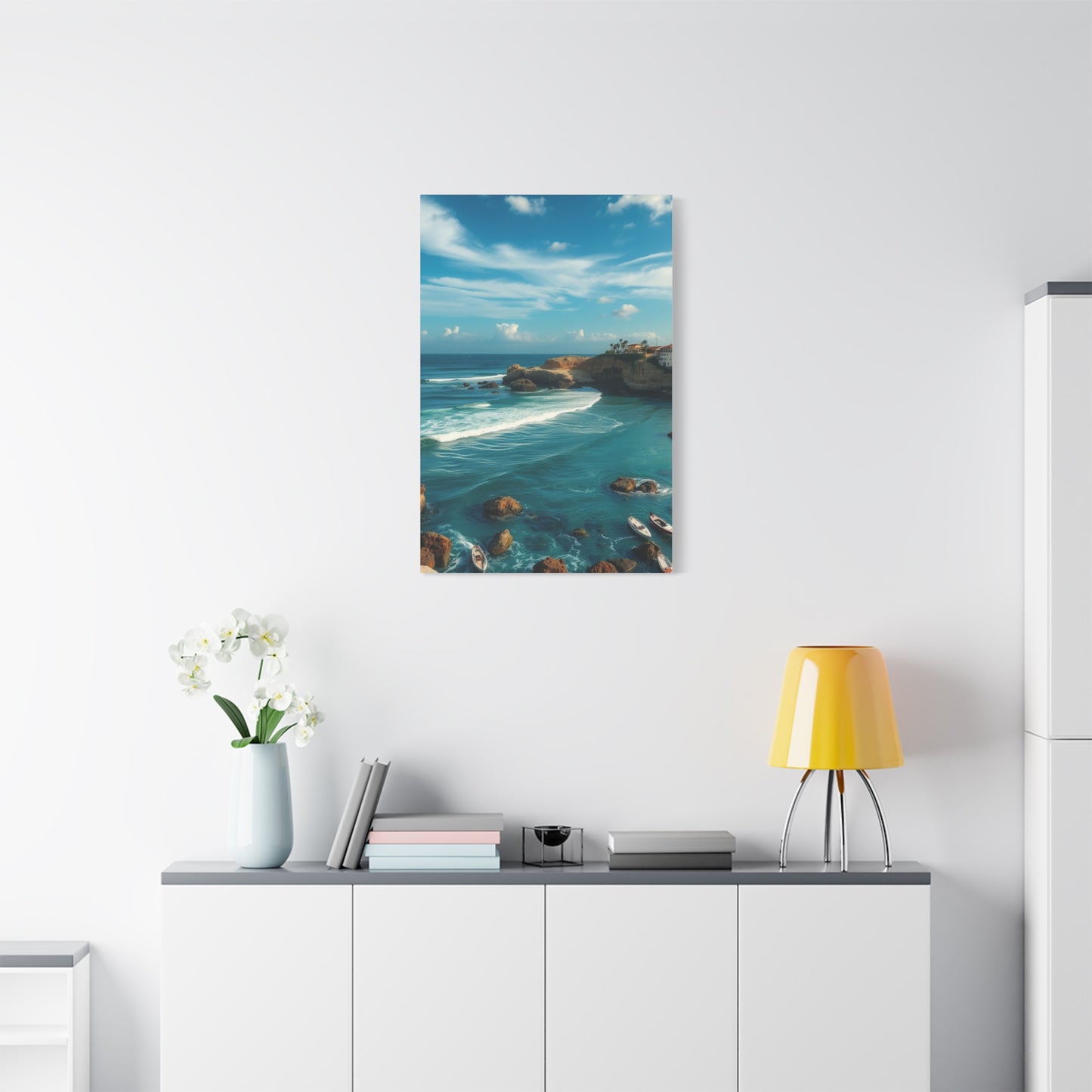Nautical Elegance Canvas Wall Art & Canvas Print