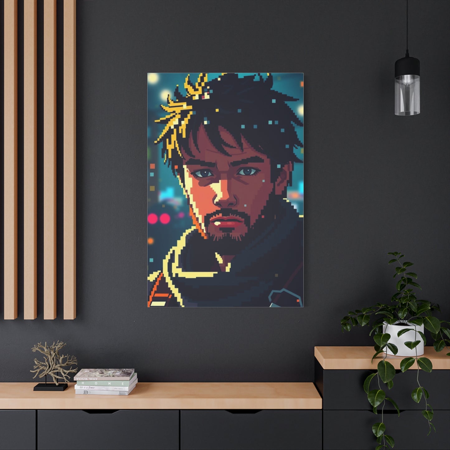 Pixelate Prestige Artwork Wall Art & Canvas Print