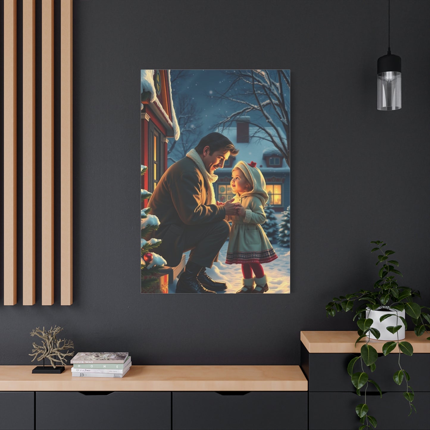 Holiday Splendor Canvas by Rockwell