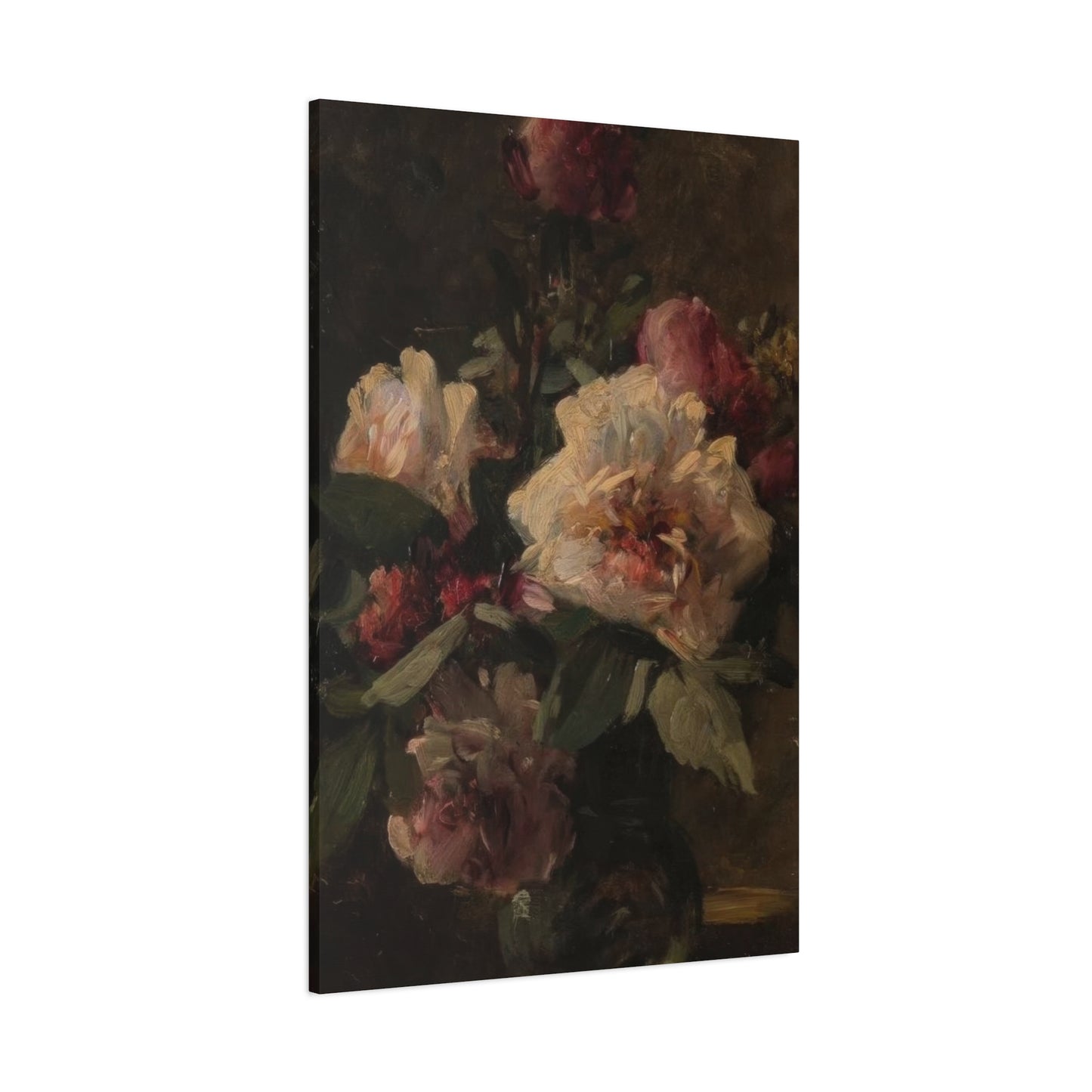 Flower Vase Dark Academia Wall Art & Canvas Prints