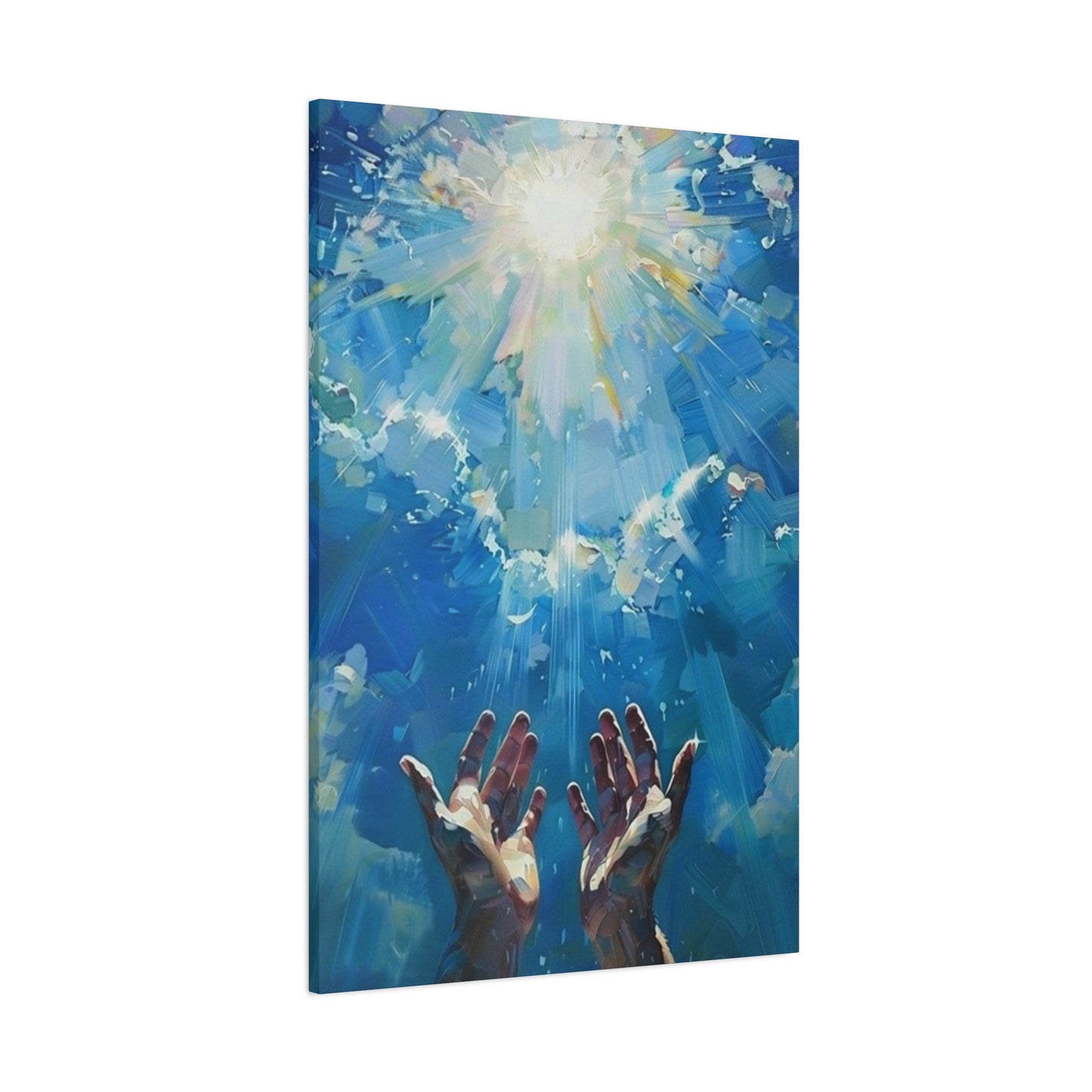 God Light Hope Wall Art & Canvas Prints