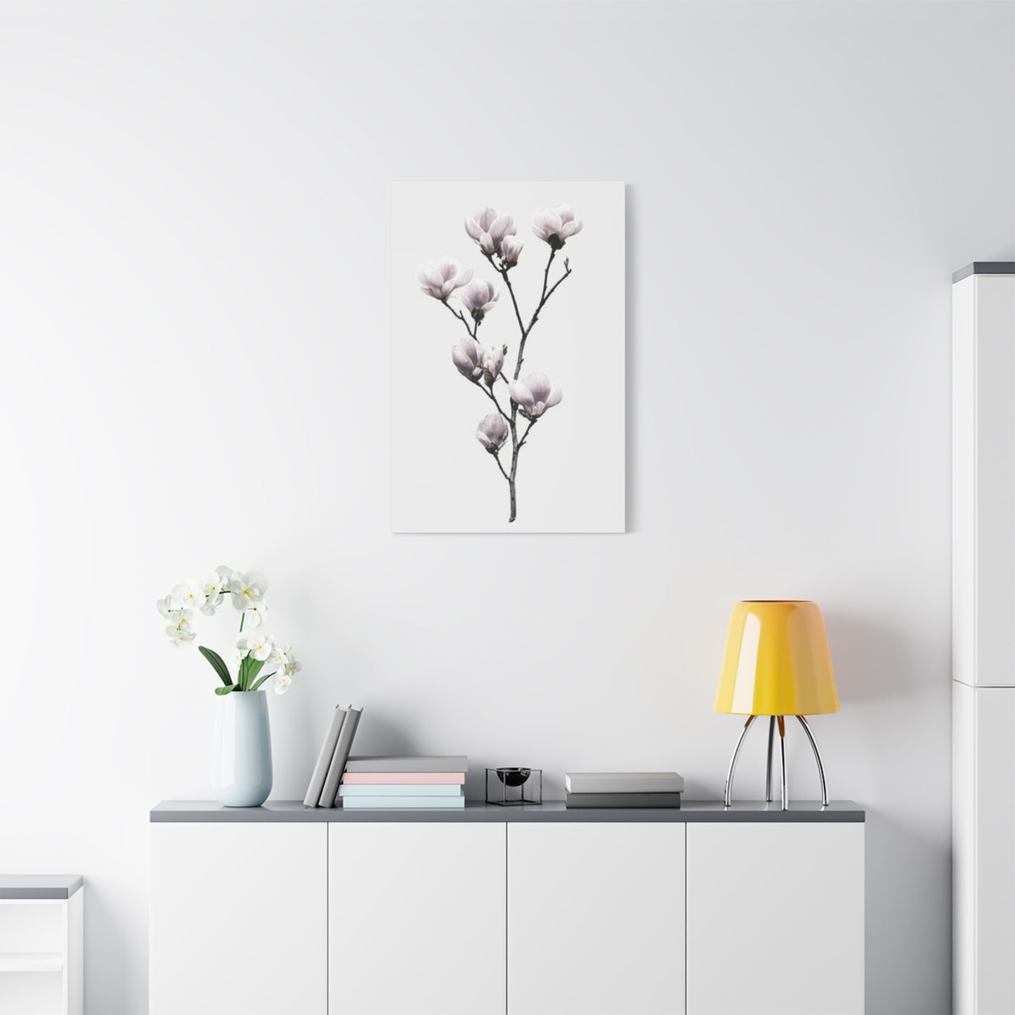 Beautiful Pink Magnolia Flower Wall Art & Canvas Prints
