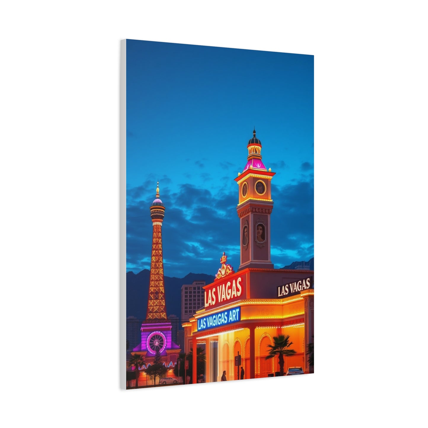 Las Vagas Art Canvas Art 3 Wall Art & Canvas Print