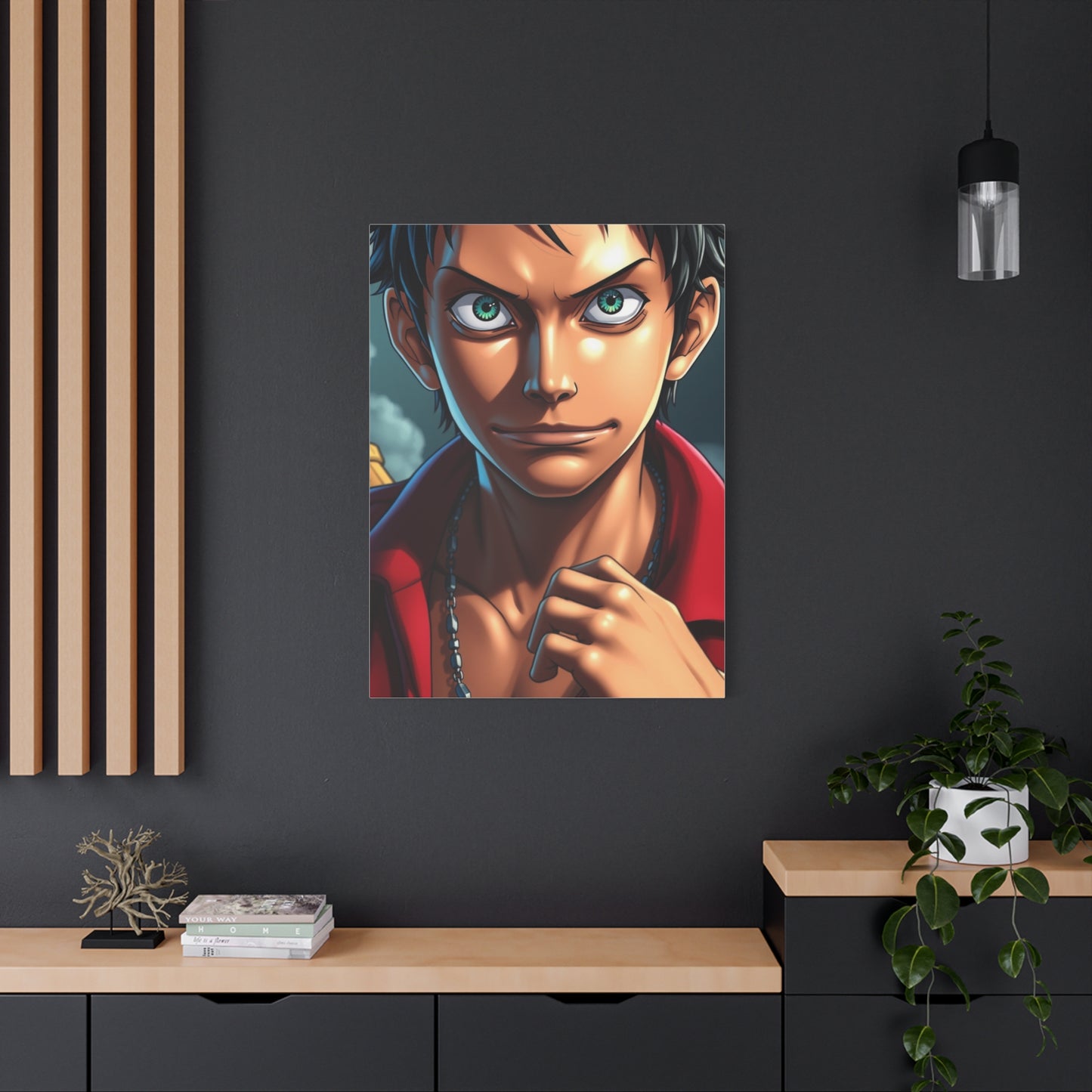 Monkey D. Luffy Art Canvas Art 6 Wall Art & Canvas Print