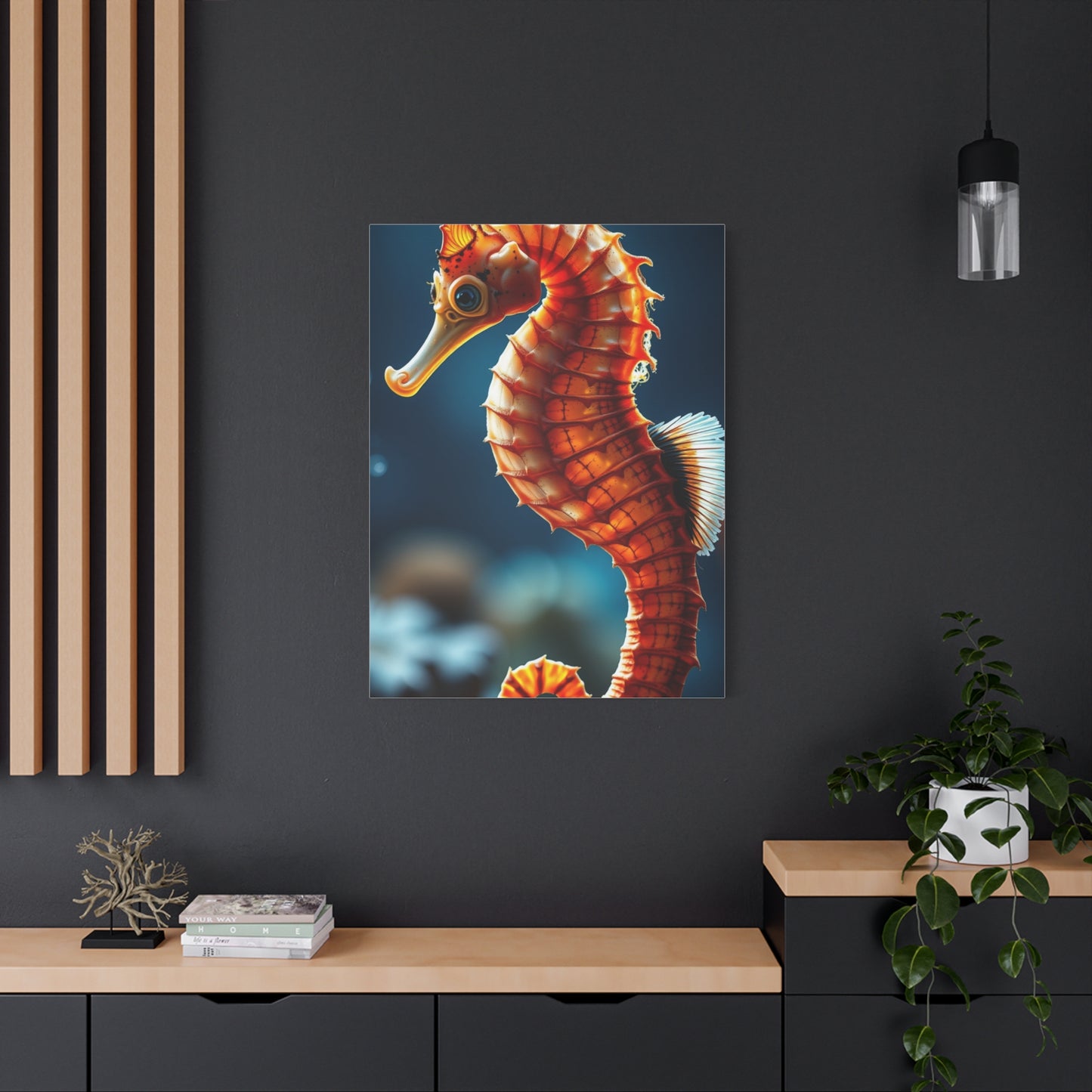 Seahorse Art Canvas Art 2 Wall Art & Canvas Print