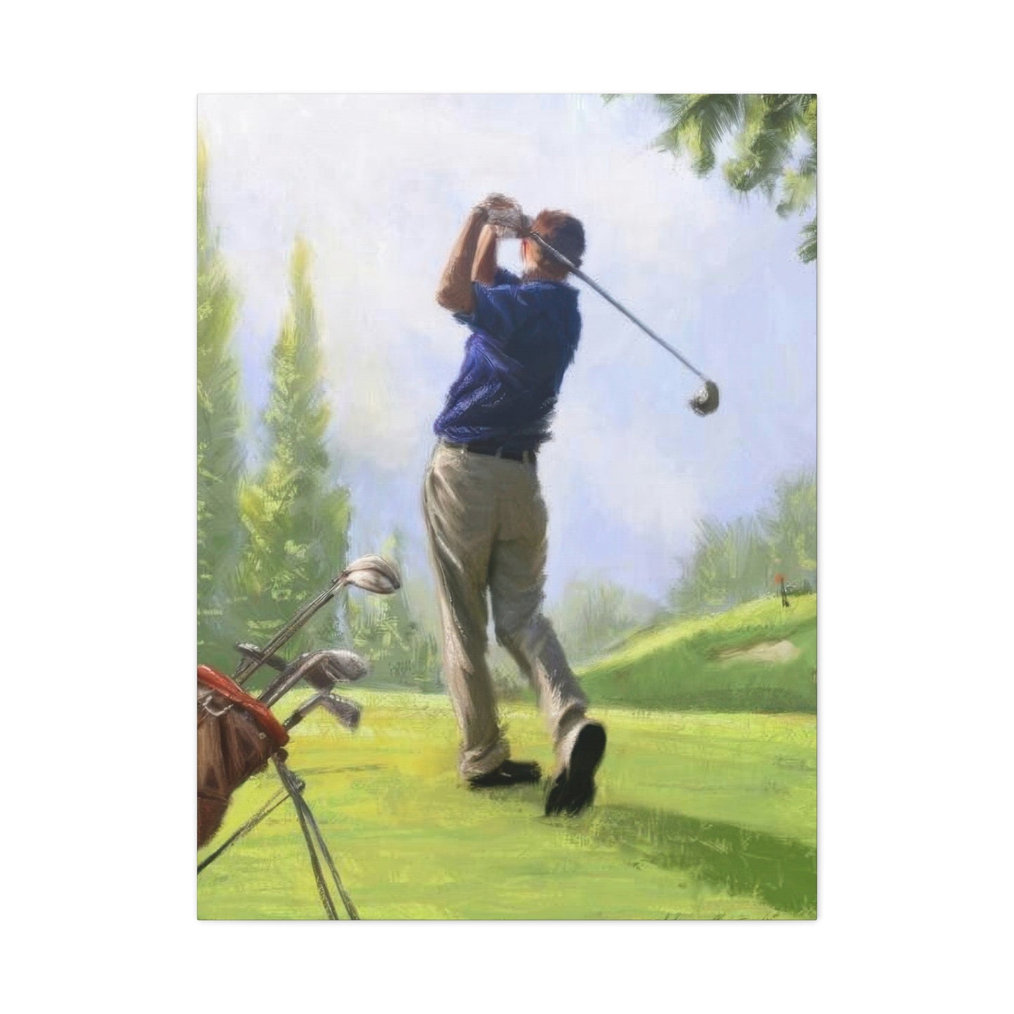 Golf Shot Wall Art & Canvas Prints