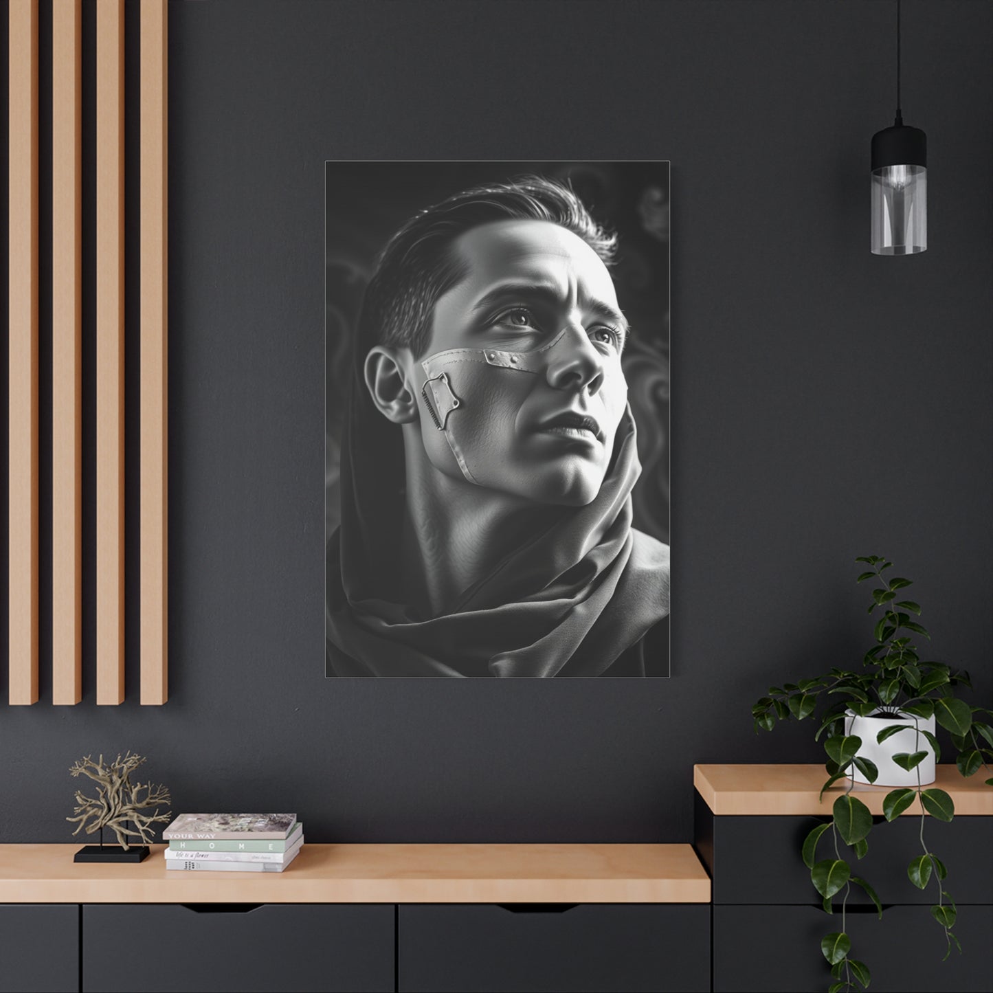 Opulent Contrast Gallery Piece Wall Art & Canvas Print