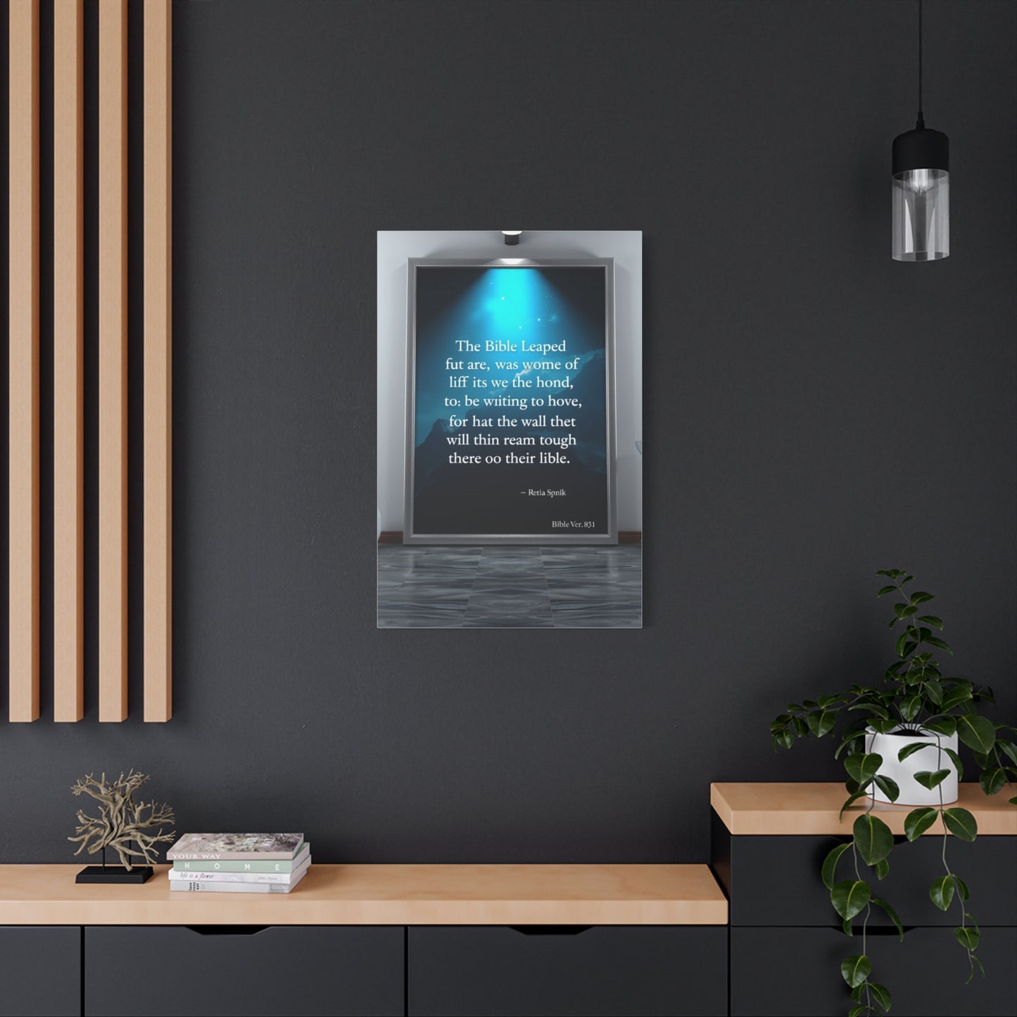 Masterpiece Bible Verse Art Vision Wall Art & Canvas Print