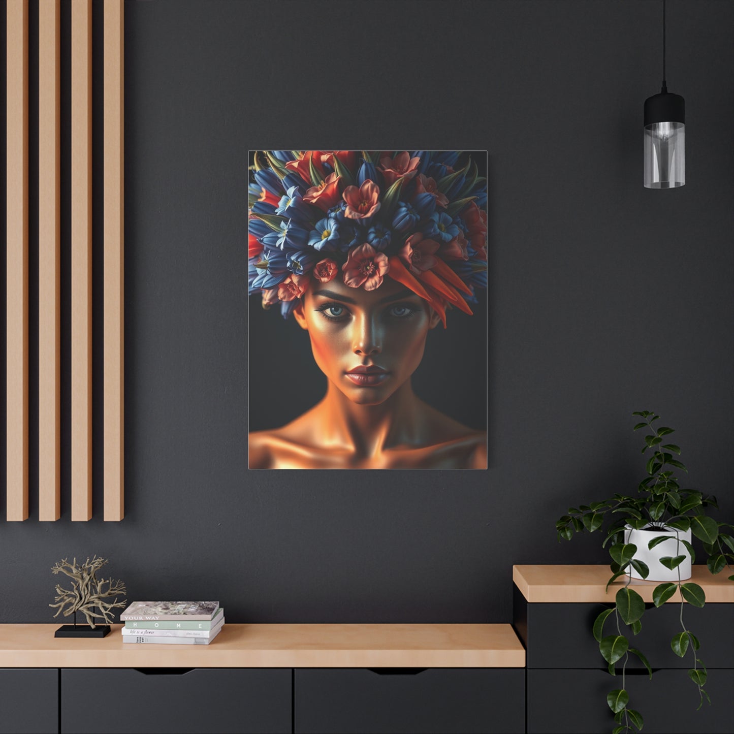 Heavenly Blossom Muse Wall Art & Canvas Print
