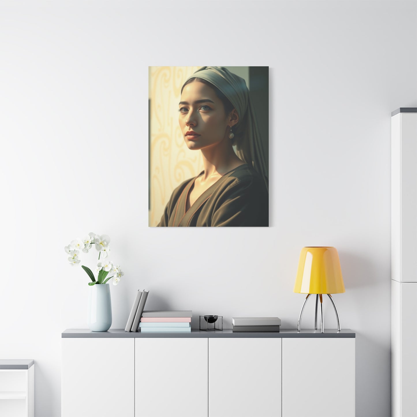 Opulent Nouveau Expression Wall Art & Canvas Print