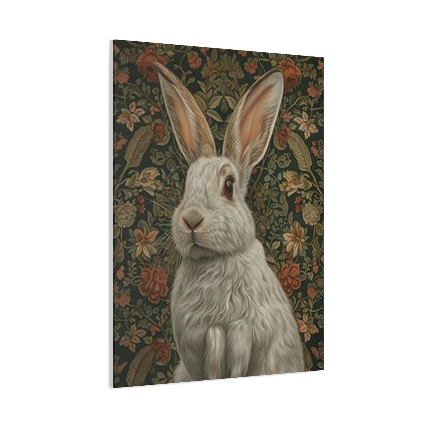 White Bunny Wall Art & Canvas Prints