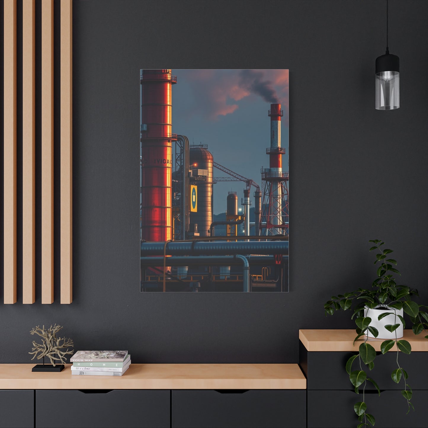 Industrial Art Refined Canvas Wall Art & Canvas Print