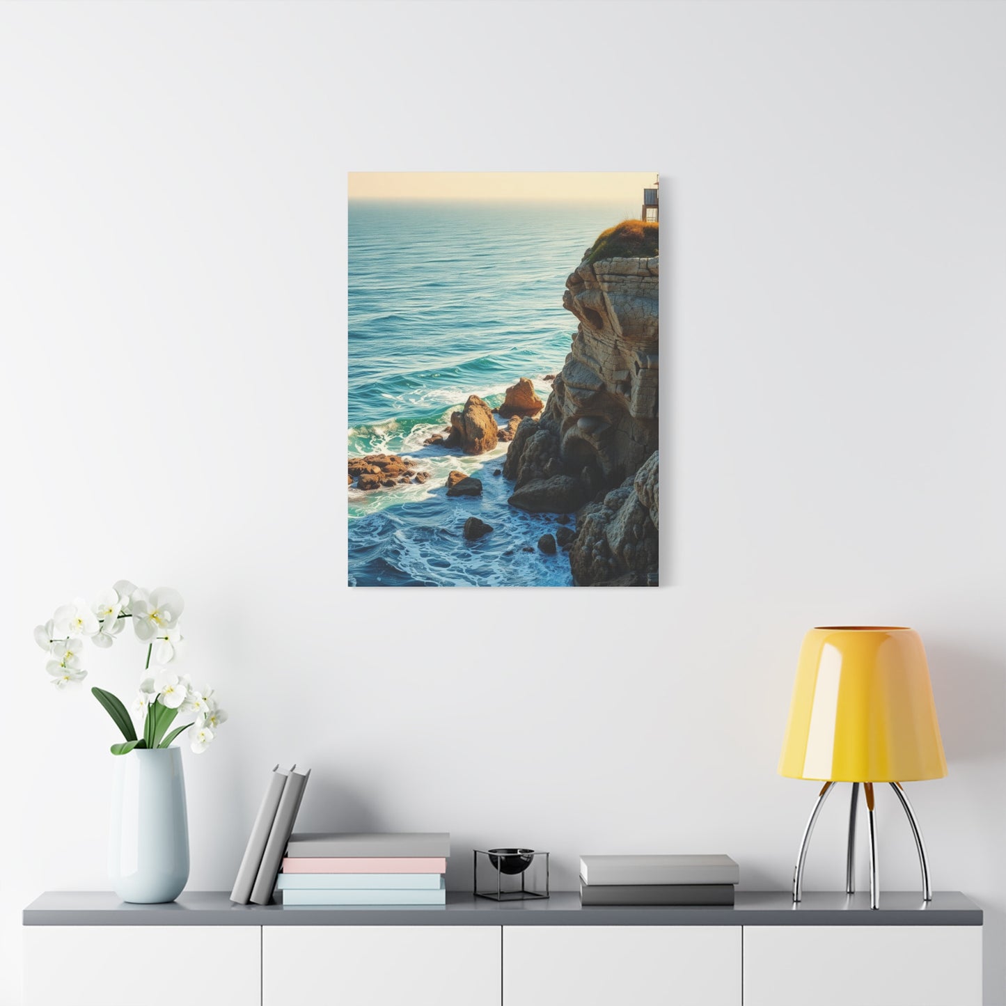 Shoreline Symphony Artwork Wall Art & Canvas Print