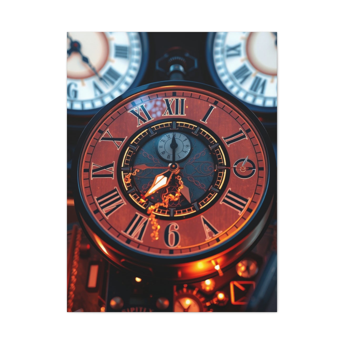 Clock Art Canvas Art 4 Wall Art & Canvas Print