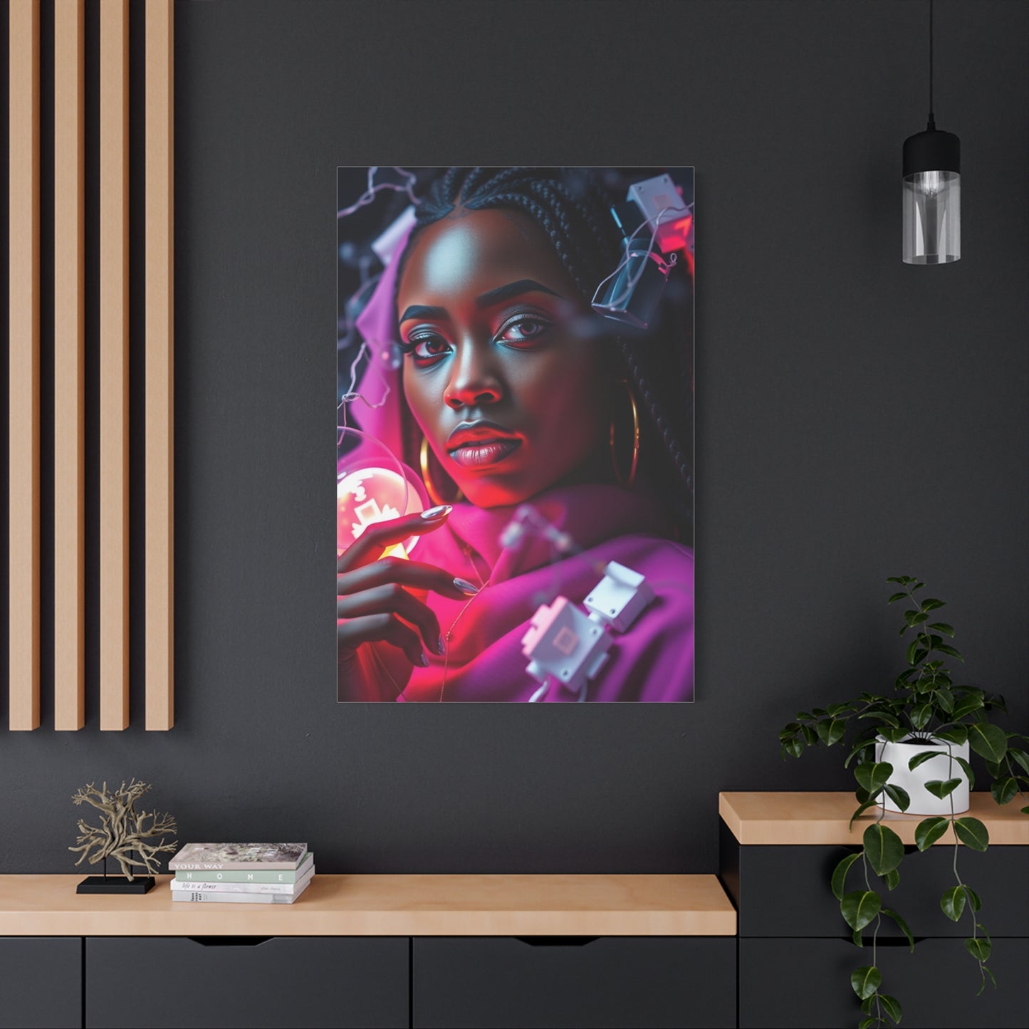 BlackGirlMagic Art Refined Canvas Wall Art & Canvas Print