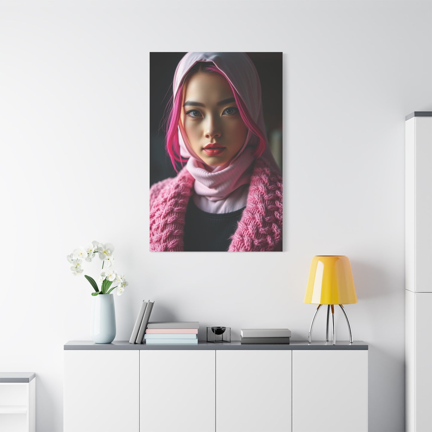 Pink Art Premium Canvas 20 Wall Art & Canvas Print