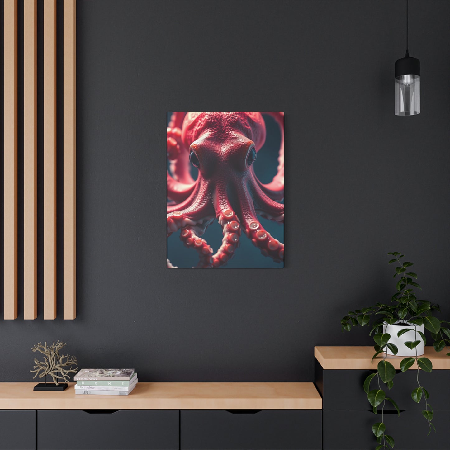 Marine Arabesque Canvas
