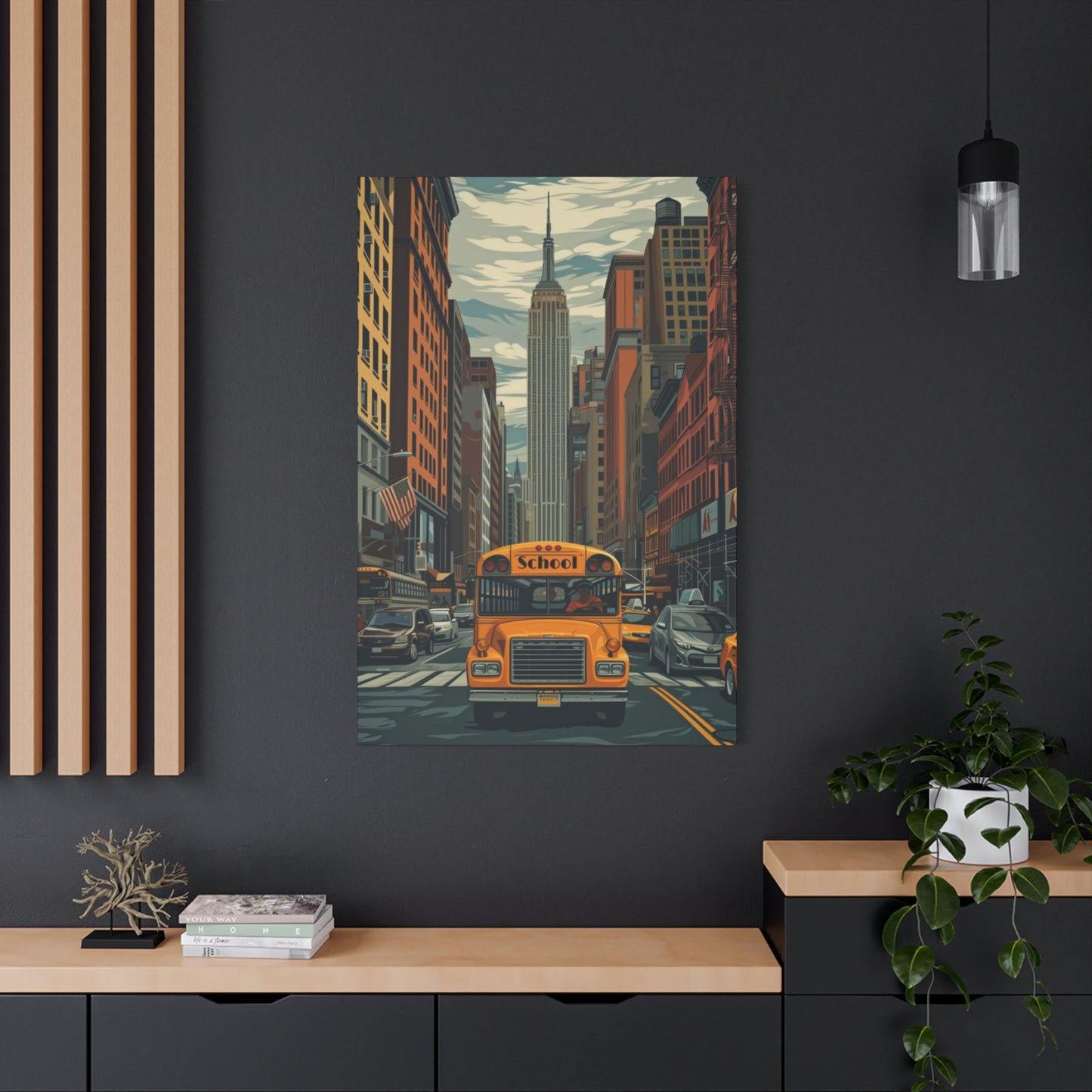 Bus Of New York City Wall Art & Canvas Prints