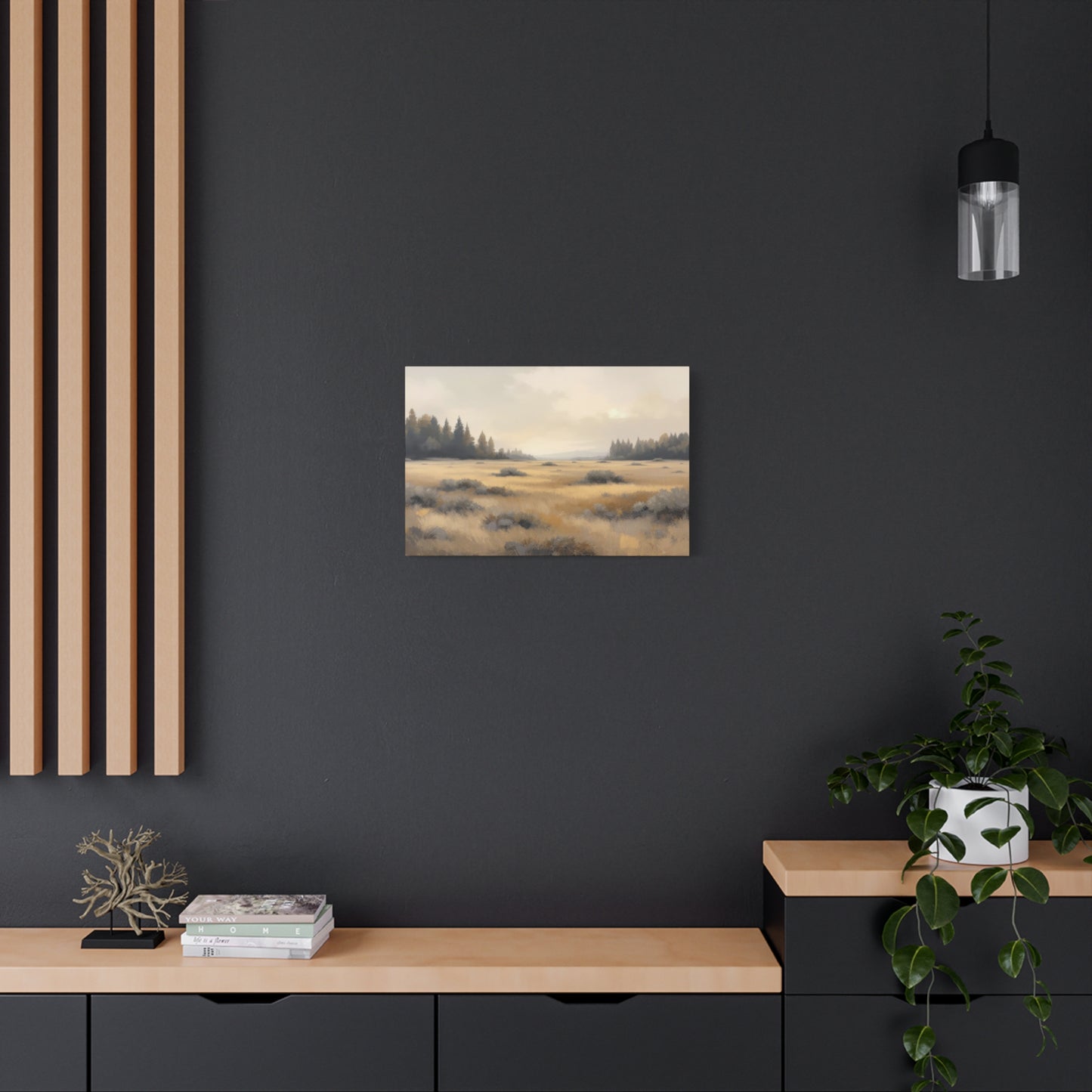 Golden Meadow at Dawn Wall Art & Canvas Prints