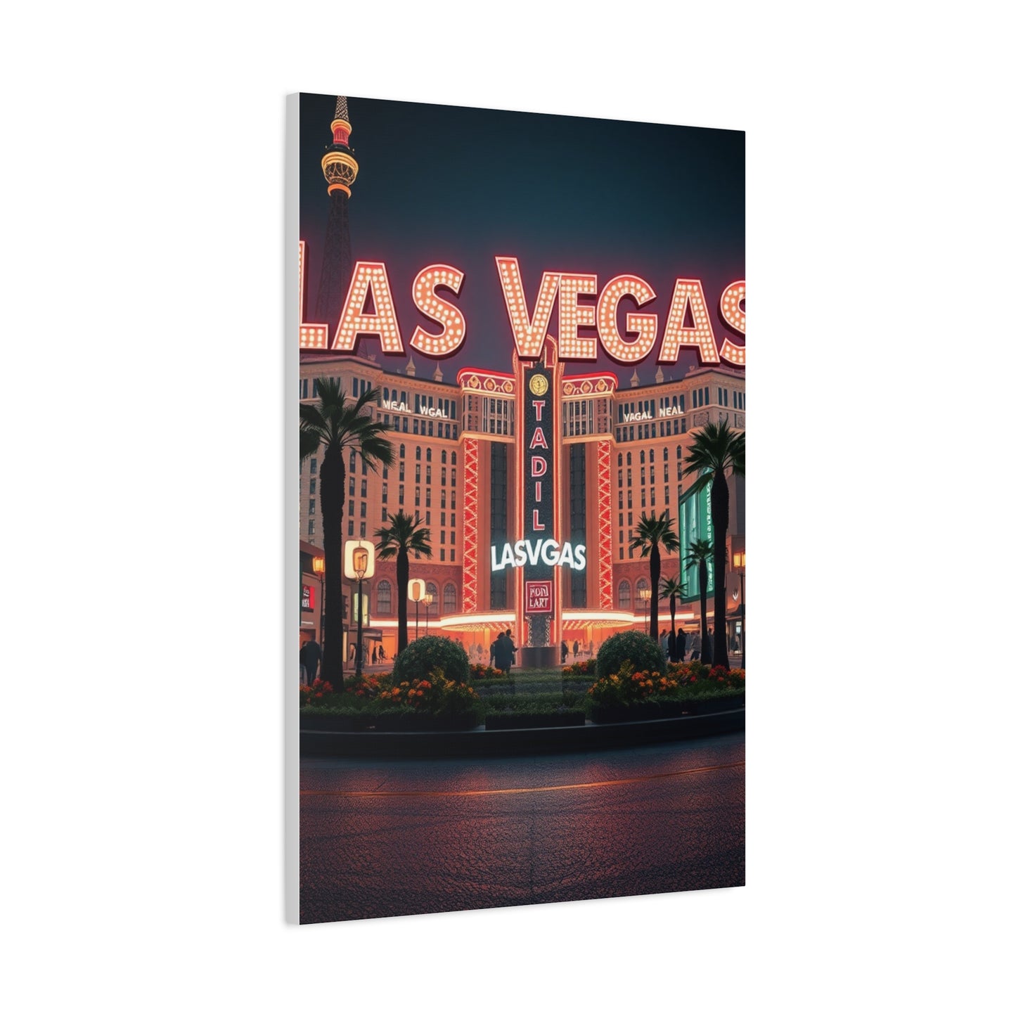 Las Vagas Art Canvas Art 6 Wall Art & Canvas Print