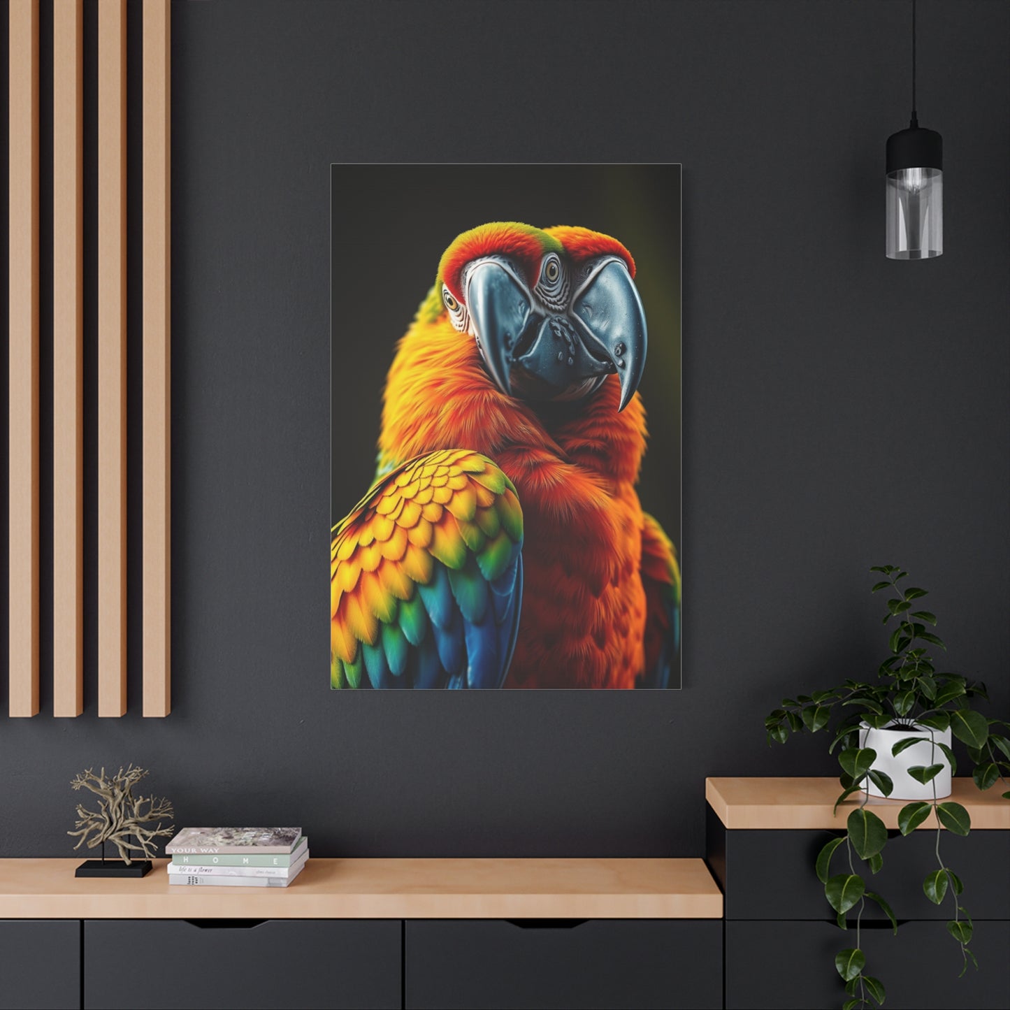 Supreme Parrot Art Beautiful Collection Wall Art & Canvas Print