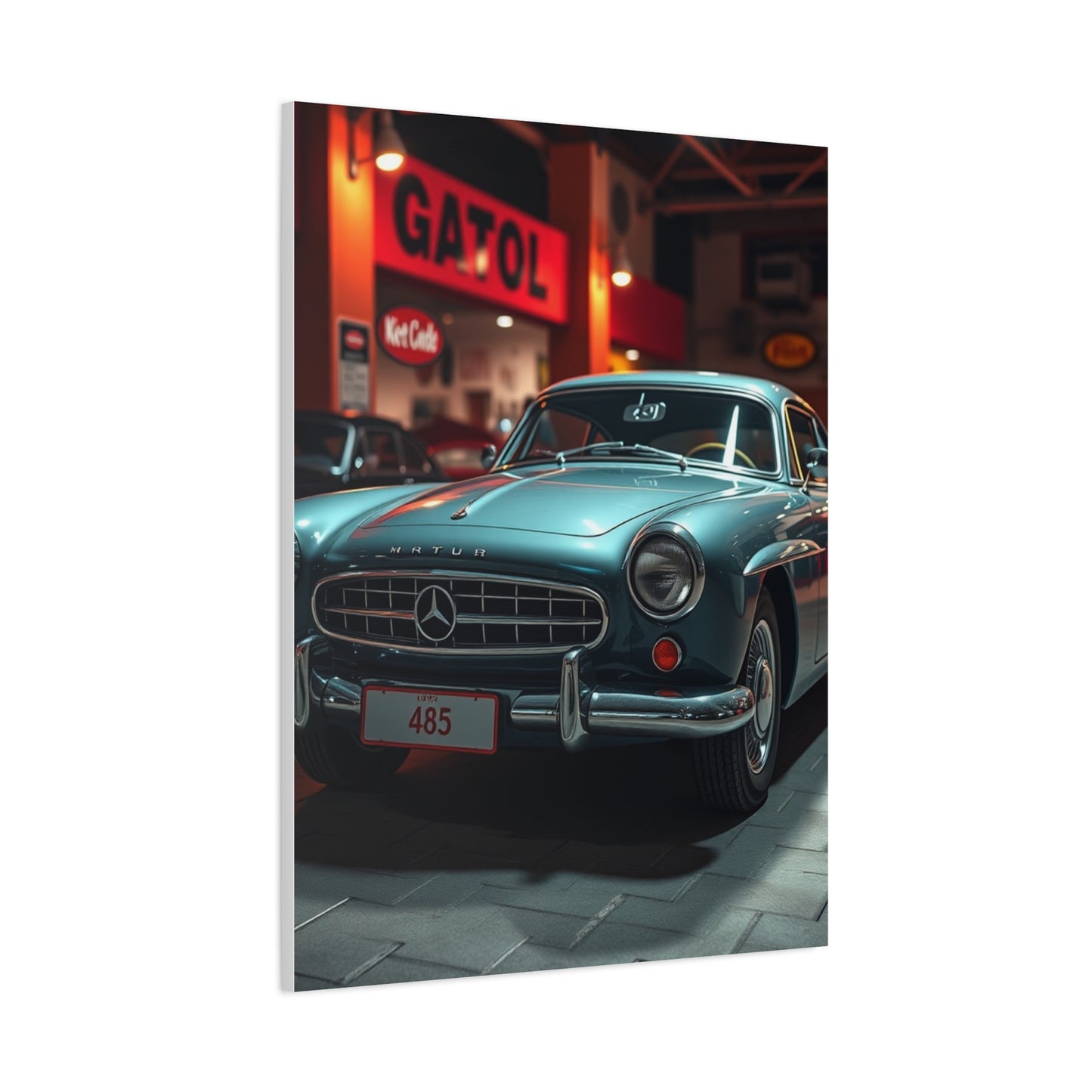 Historic Auto Aesthetic Wall Art & Canvas Print