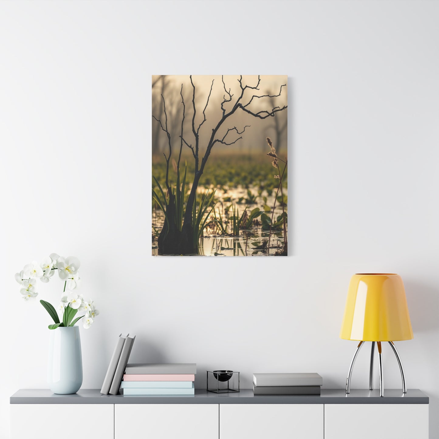 Marsh & Swamp Art Canvas Art 3 Wall Art & Canvas Print