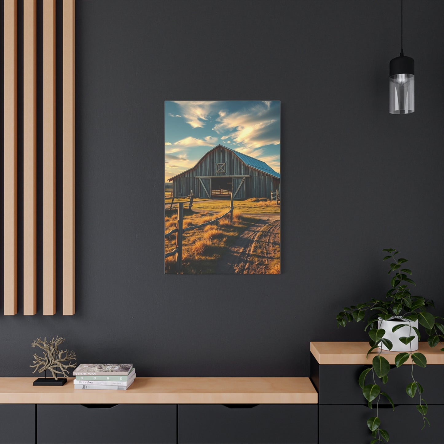 Quaint Countryside Canvas Wall Art & Canvas Print