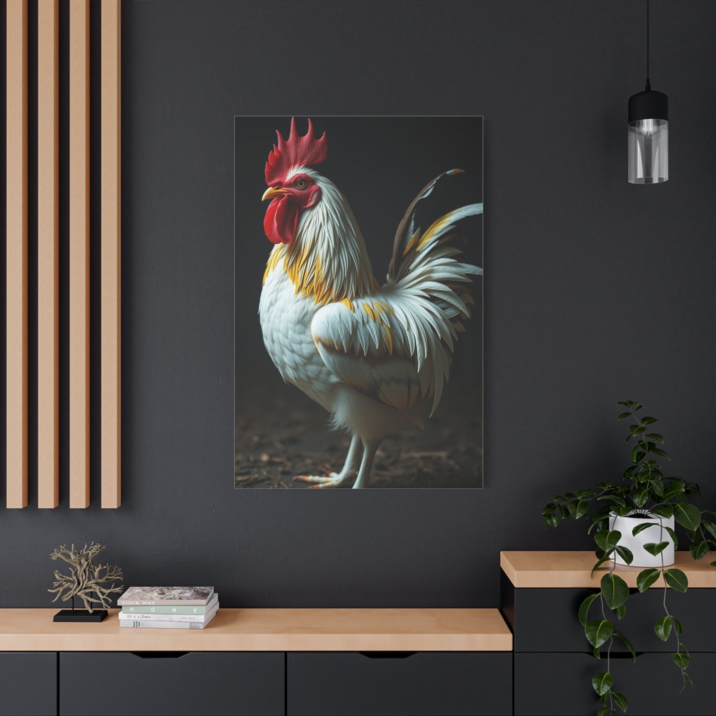 Chicken & Rooster Wall Art Luxury Canvas Wall Art & Canvas Print