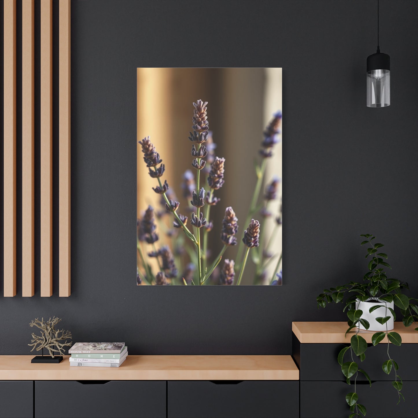 Lavender Herb Art Supreme Canvas Wall Art & Canvas Print