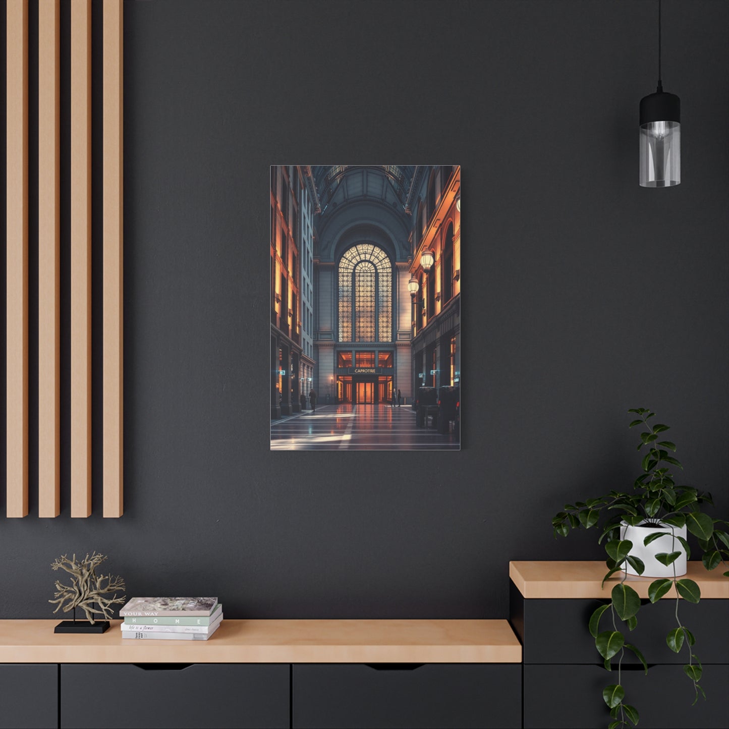 Architectural Symphony Canvas Wall Art & Canvas Print