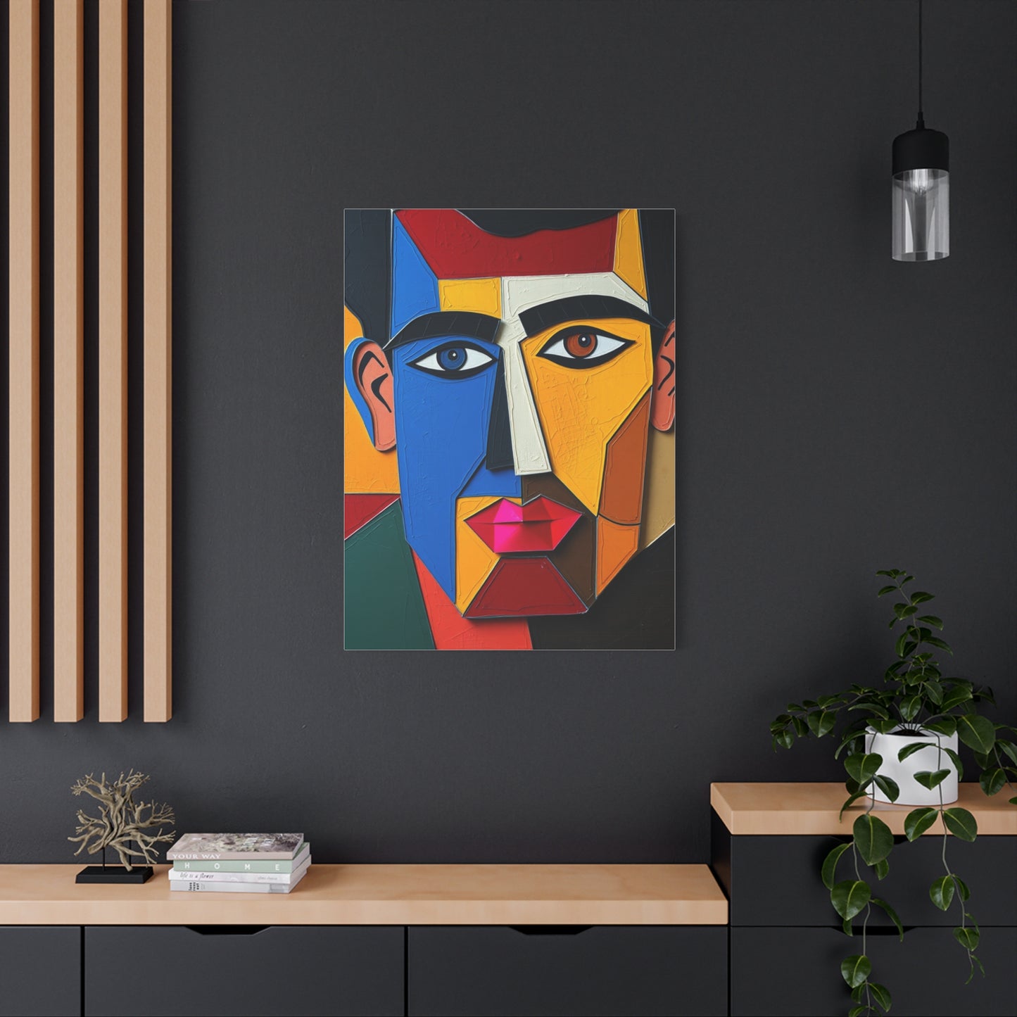 Facet Illumination Artwork Wall Art & Canvas Print
