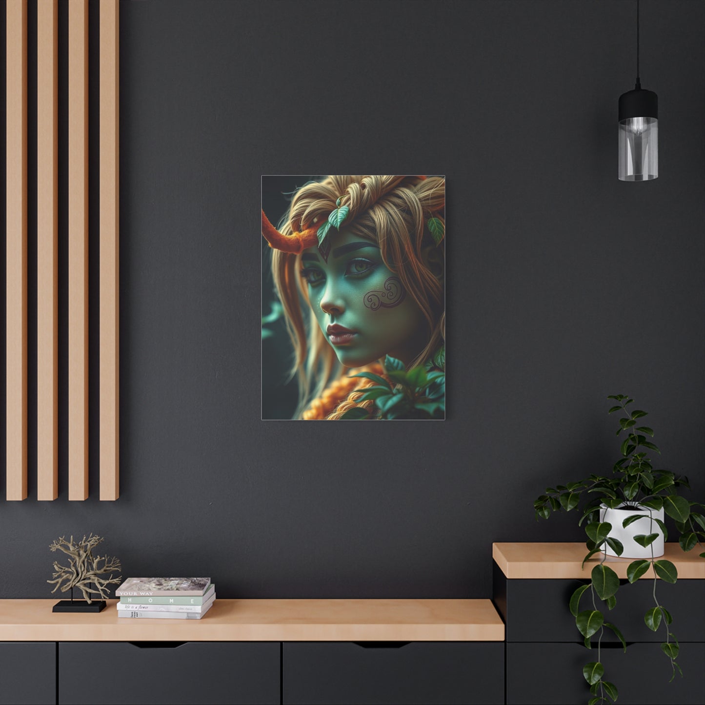Sage Horizon Masterpiece Wall Art & Canvas Print