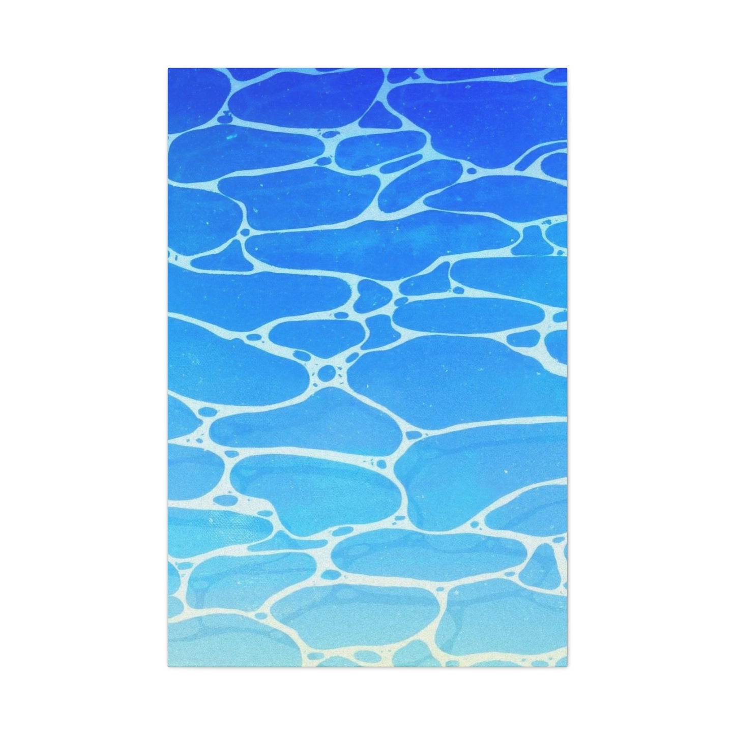 Water Surface Blue Wall Art & Canvas Prints