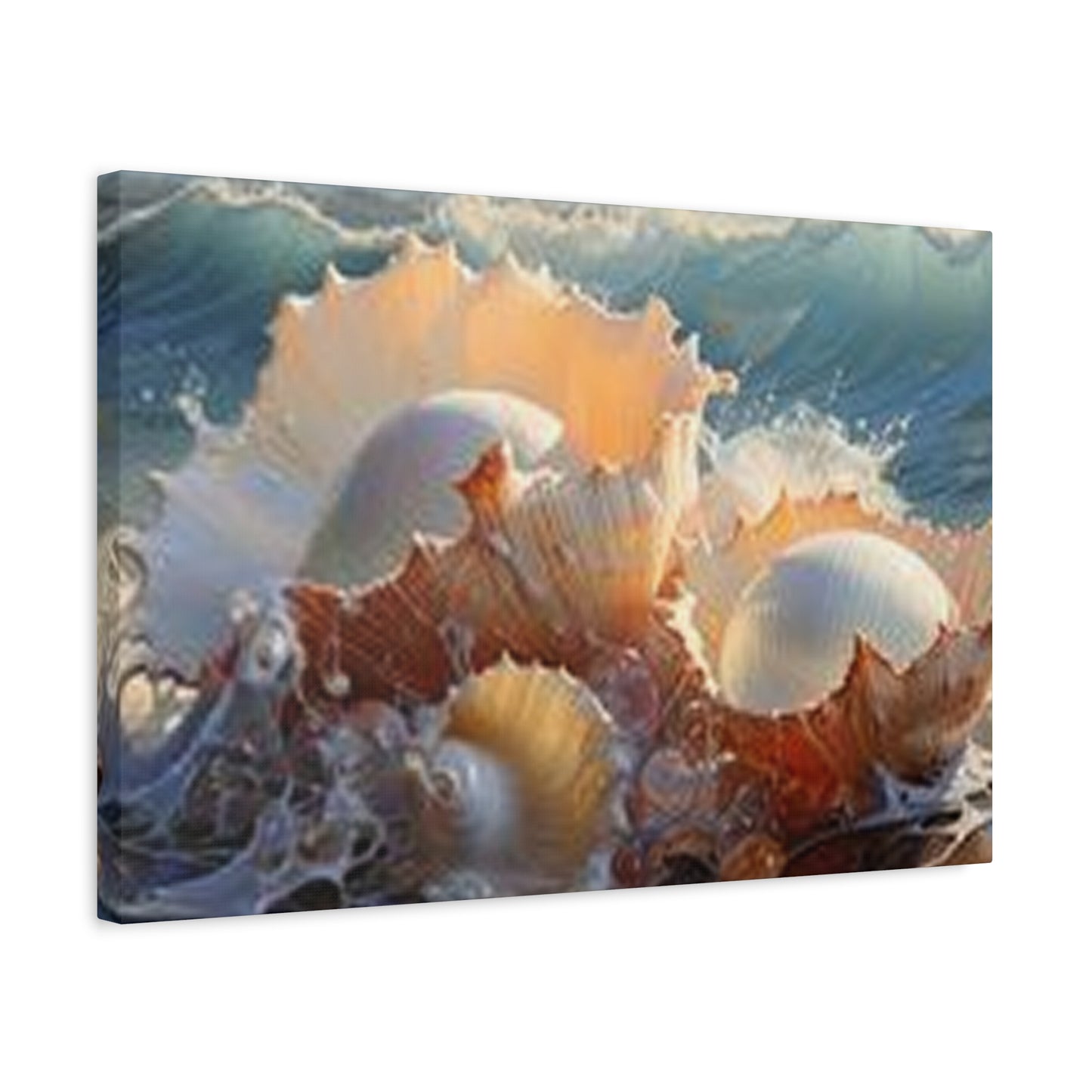 Shells At Sea Shore Wall Art & Canvas Prints