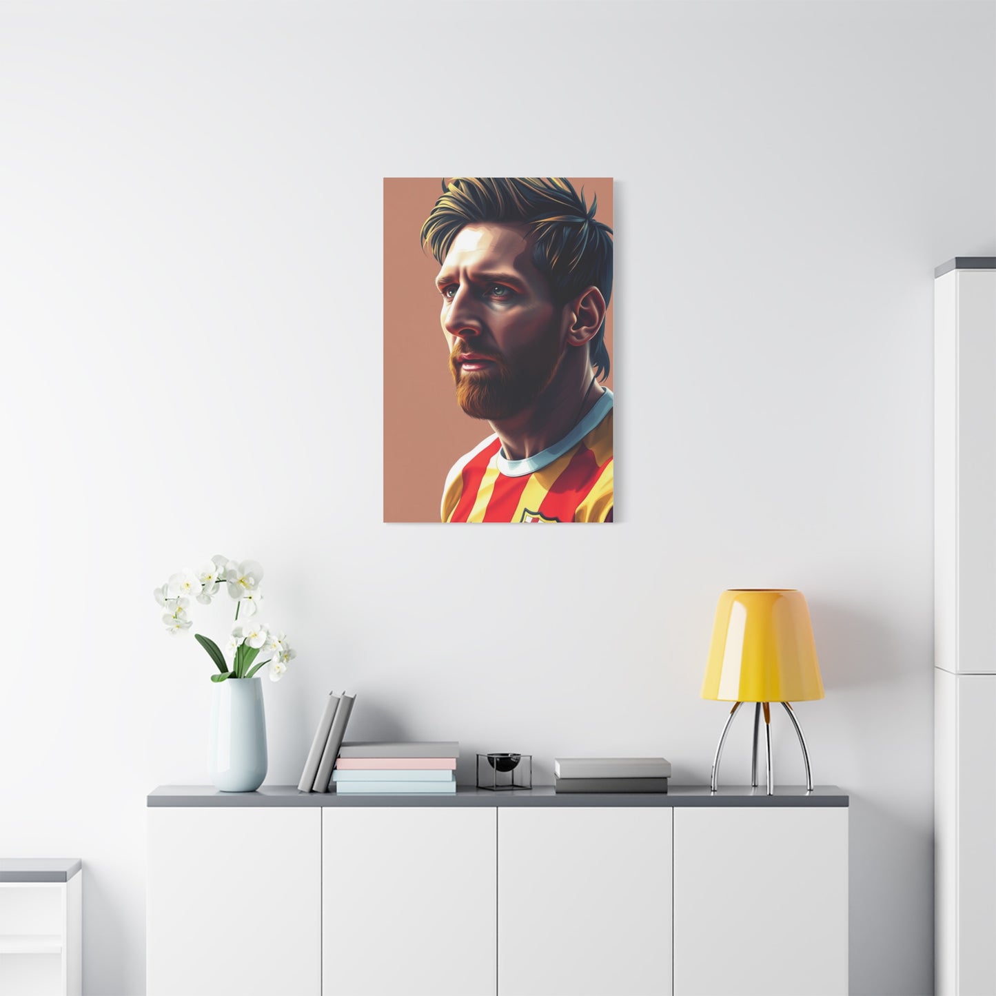 Lionel Messi: Canvas of Brilliance Wall Art & Canvas Print