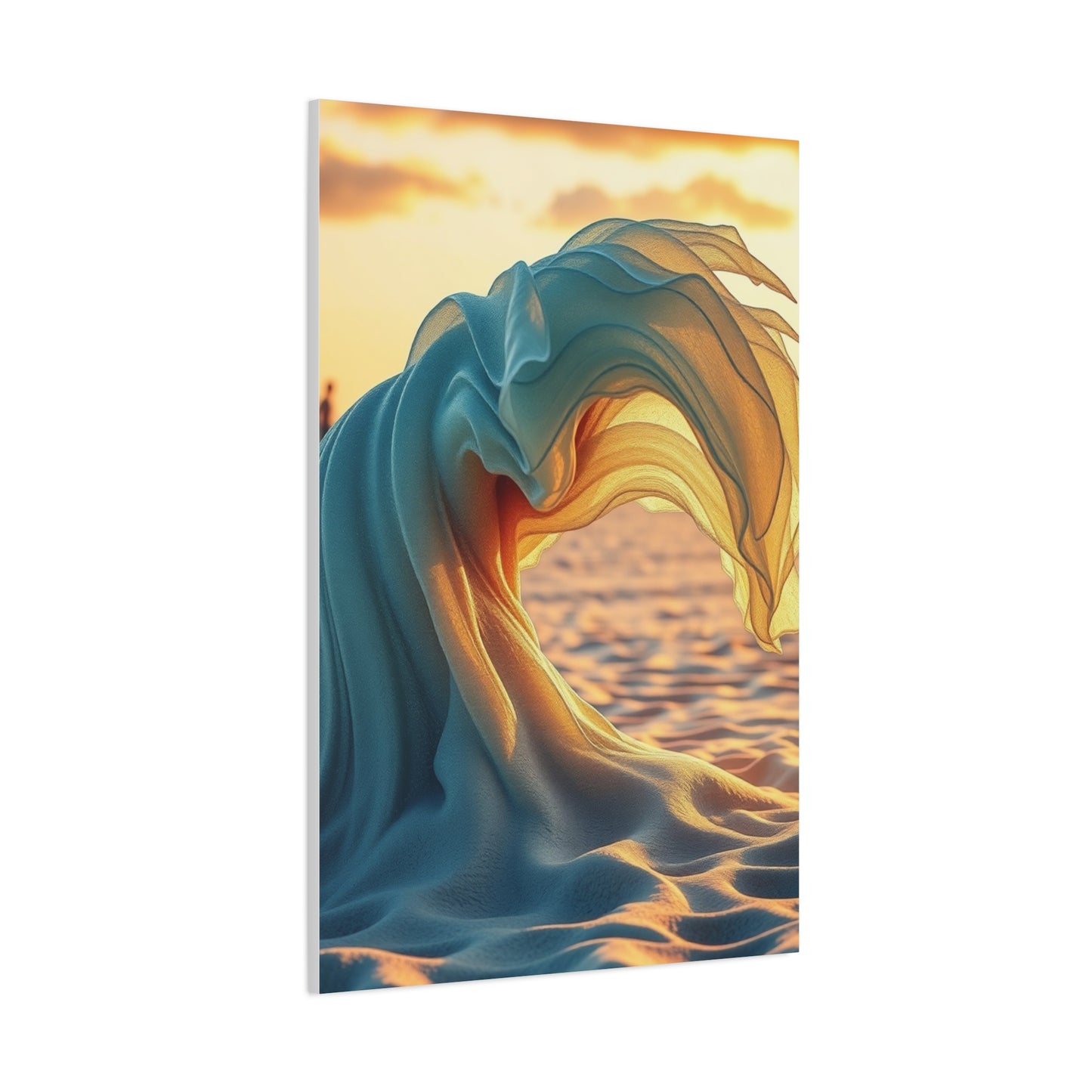 Vibrant Coastal Tapestry Wall Art & Canvas Print