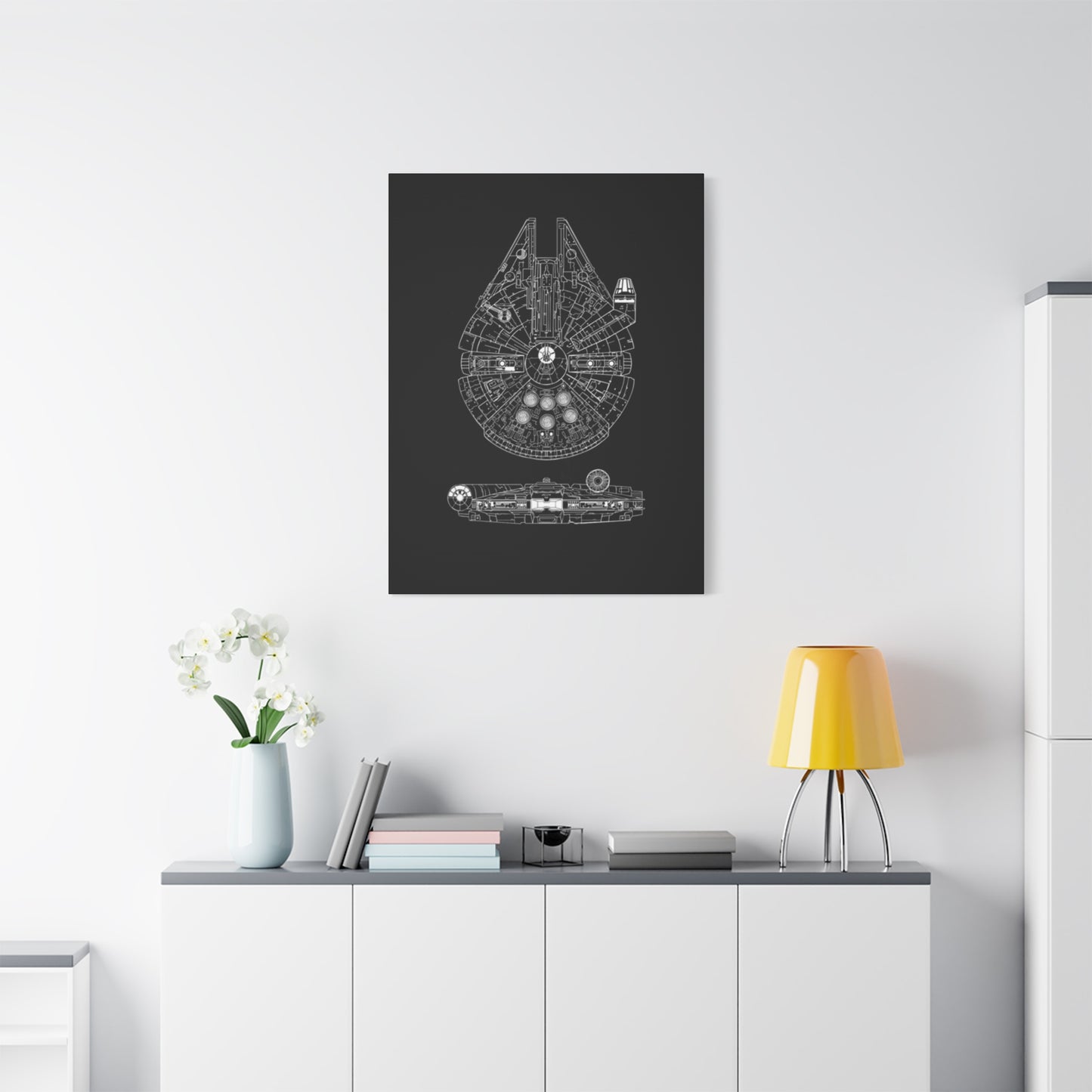 Star Wars Spaceship Wall Art & Canvas Prints