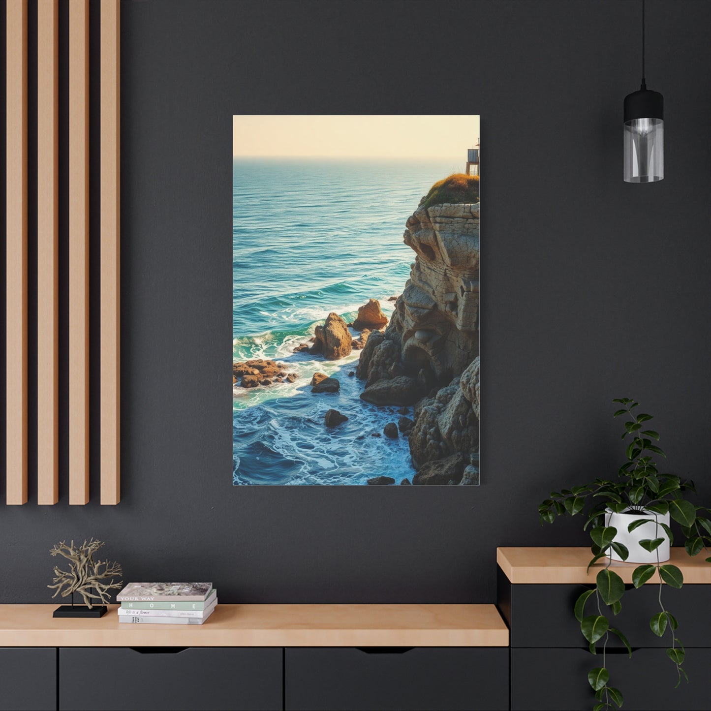 Shoreline Symphony Artwork Wall Art & Canvas Print